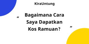 Bagaimana cara saya dapatkan kos ramuan?